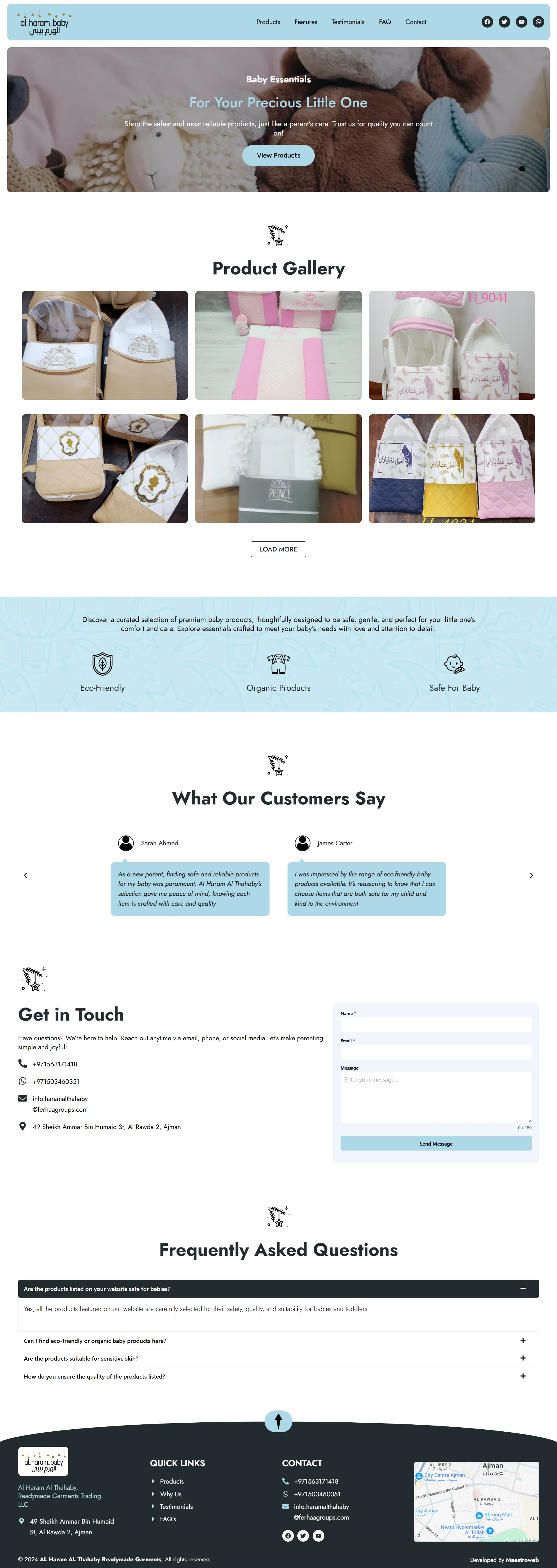 Haramalthahaby Website